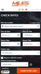 Mobile Screenshot of milescarrentalatlanta.com